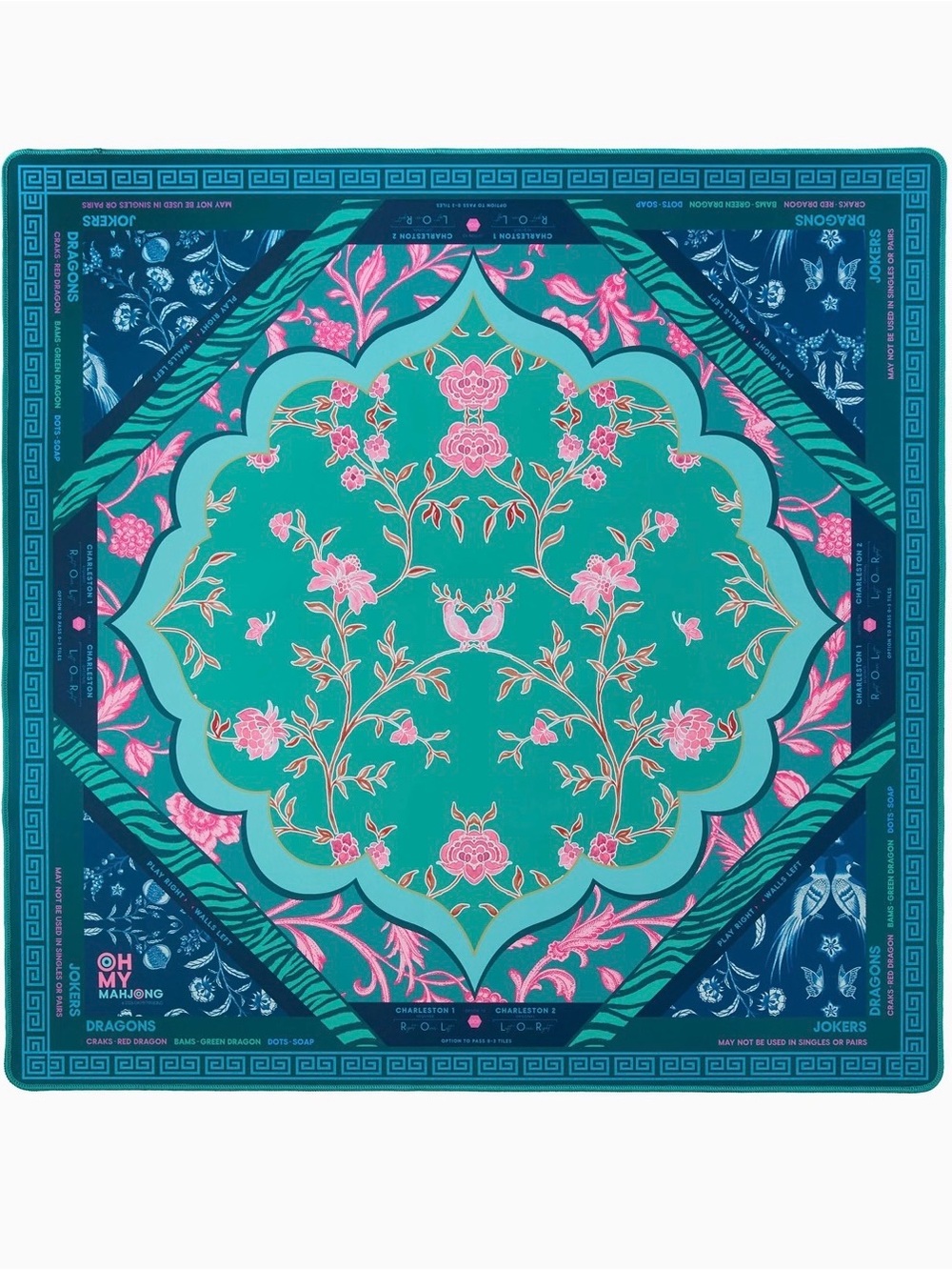 Oh My Mahjong Brand New Esme Mat in Canvas Bag